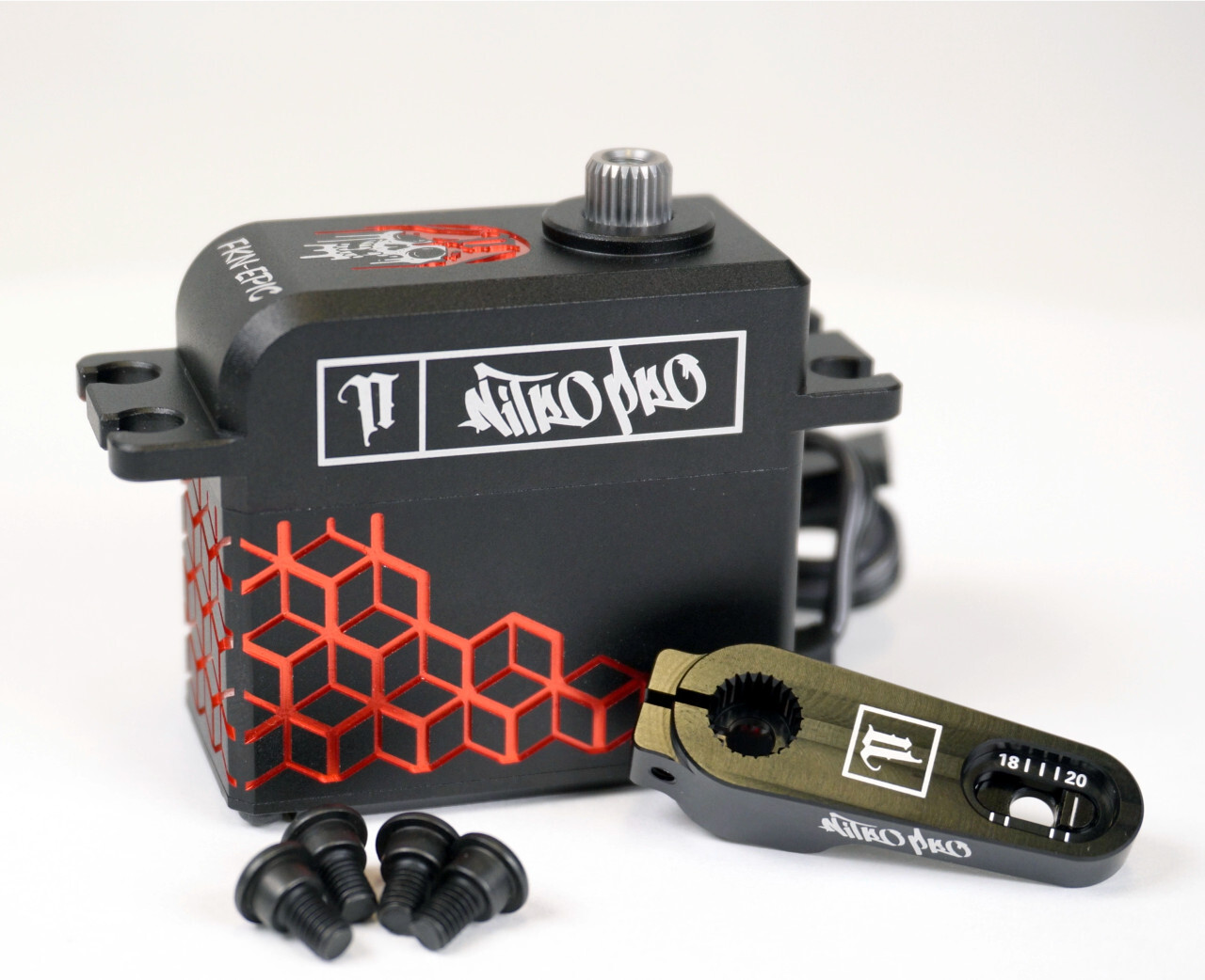NitroPro EPIC1 High Torque Metal Case Brushless Servo